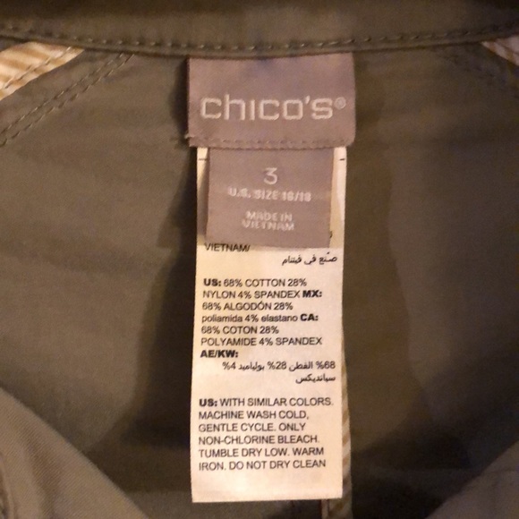 Chico’s Utility Jacket - Picture 5 of 5